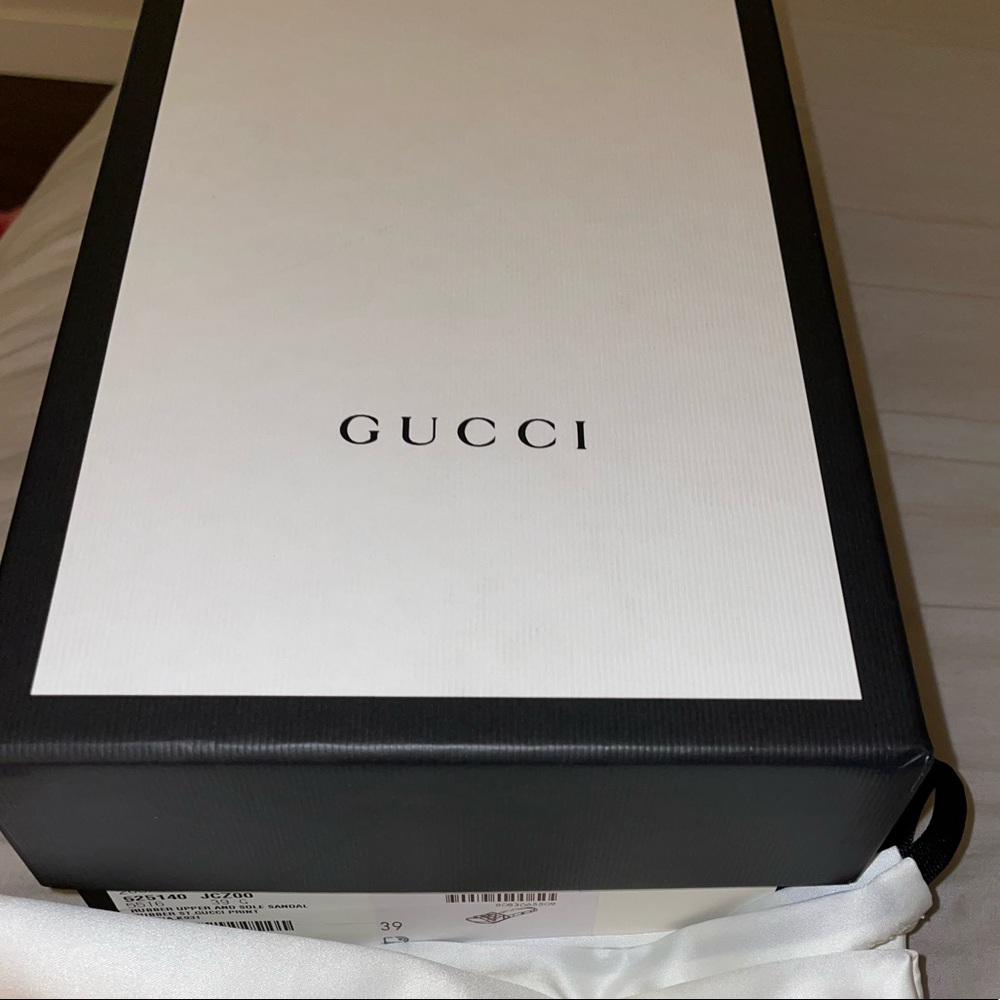 Original Pink Gucci slides - Picture 6 of 7